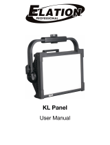 Elation KL PANEL User manual