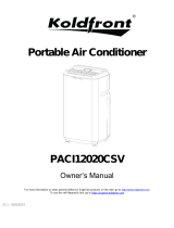 KoldFront PACI12020CSV Owner's manual