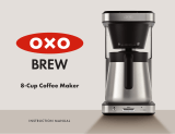 OXO 8-Cup Coffee Maker User manual