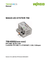 WAGO PFC200 CS 2ETH CAN User manual