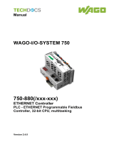 WAGO ETHERNET Programmable Fieldbus Controller User manual