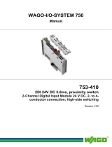 WAGO 2-channel, 24VDC, 3.0ms User manual