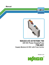 WAGO 24VDC, Power Supply User manual
