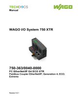 WAGO Fieldbus Coupler EtherNet/IP User manual