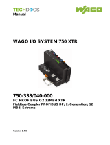 WAGO PROFIBUS DP/V1 12 Mbd /XTR User manual