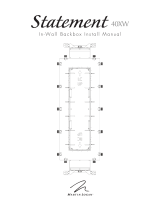 MartinLogan Statement 40XW User manual