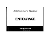 Hyundai Entourage 2008 Owner's manual