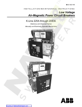 ABB K-Line 2000A Installation & Maintenance Instructions Manual
