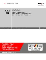 EWM Drive 4X Steel Synergic S D200 Operating Instructions Manual