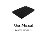 Fantec MD-25US User manual