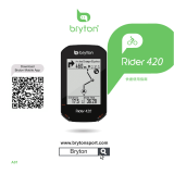 Bryton RIDER 420 User manual