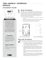 DMP Electronics ADEMCO 738A Installation guide