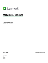 Lexmark MX321 User manual