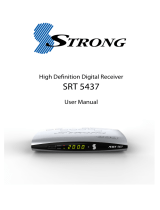 Strong SRT 5437 High Definition Digital Receiver User manual