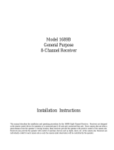 American Dynamics 1689B Installation Instructions Manual
