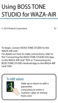 Boss WAZA-AIR Owner's manual