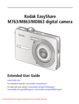 Kodak MD863 - EASYSHARE Digital Camera Extended User Manual