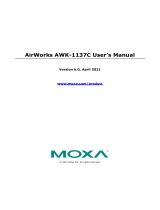 Moxa AWK-1137C Series User manual