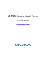 Moxa Technologies UC-8410A Series User manual