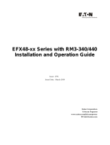 Eaton EFX48 e-Fuse Series Operating instructions