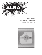 Alba 4GB MP3 Player User manual