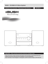 Bush WOW DAB MICRO SYSTEM User manual