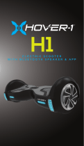 Hover-1 Charger Black Mobile App Compatible Hoverboard User manual