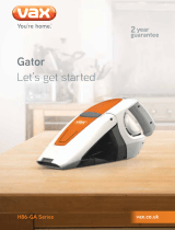 Vax Gator 10.8V Handheld Owner's manual