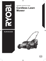 Ryobi QUIKMOWPLS NEPLS 18V CRDLES LWNMWR User manual
