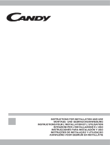 Candy CFT610 60cm Standard Cooker Hood User manual