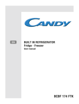 Candy BCBF 174 FTK User manual