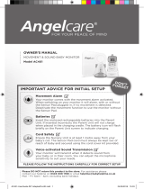 Angelcare AC401 Movement & Sound Monitor User manual