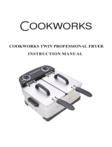 Cookworks Twin Professional Fryer User manual