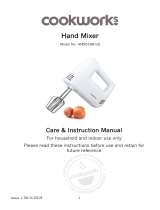 Cookworks Electric Hand Mixer User manual