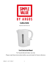 Simple Value by ArgosSIMPLE VALUE KETTLE WHT