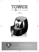Tower 4.3L AIRFRYER BLK User manual