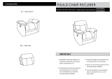 The Collection by ArgosTC NEW PAOLO CHAIR RECLINER TAN