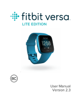 Fitbit Versa Lite Smart Watch User manual