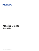 Nokia 2720 User manual