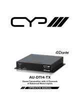 CYP AU-DTI4-TX User manual