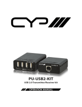 CYP PU-USB2-KIT User manual