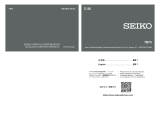 Seiko 7B75 Operating instructions