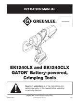 Greenlee 52080016 User manual