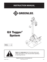 Greenlee G3 Tugger User manual