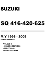 Suzuki GRAND VITARA 1999 User manual