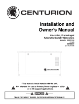 Centurion 004666-0 Installation and Owner's Manual