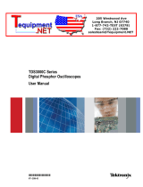 Tektronix TDS3034C User manual