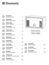 Dometic TEC40D Autostart Operating instructions