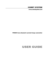 Comet P2520 User manual