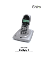 Shiro SD8201 User manual